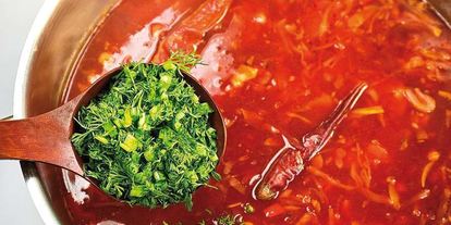 Шаг 9: борща с помидорами