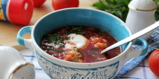 Рецепт борща сибирского