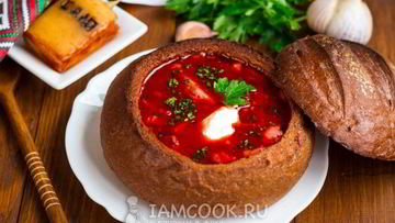 Рецепт Борща Украинского