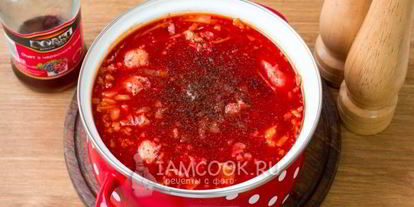 Шаг 29: борща украинского