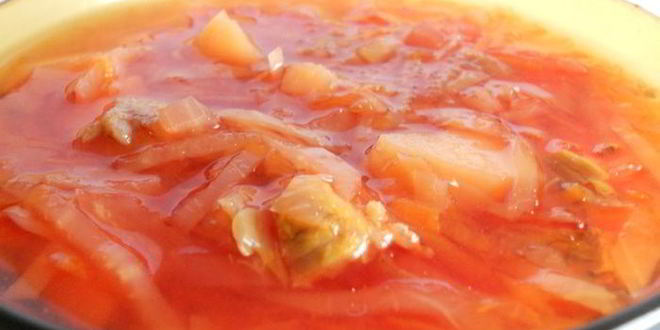 Рецепт борщика с говядинкой