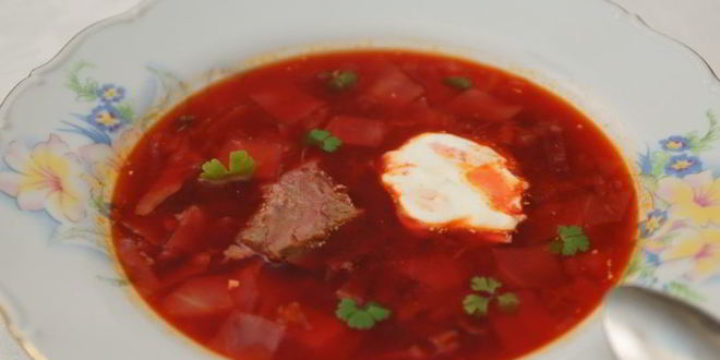 Рецепт флотского борща