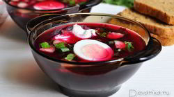 Рецепт Холодного борща со щавелем
