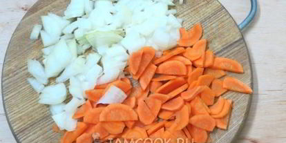 Шаг 4: красного борща с фасолью и копченостями