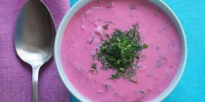 Рецепт крема-борща со сметаной