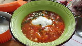 Рецепт Кубанского борща