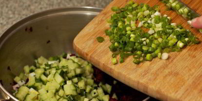 Шаг 3: литовского холодного борща