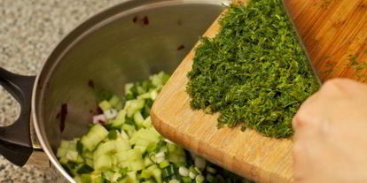 Шаг 4: литовского холодного борща