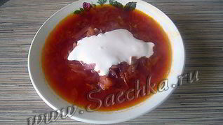 Рецепт Настоящего украинского борща