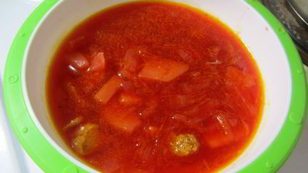 домашний суп