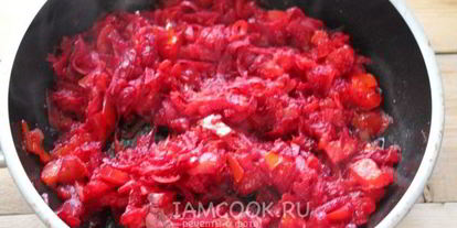 Шаг 7: постного борща с фасолью и килькой