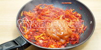 Шаг 2: постного борща с фасолью