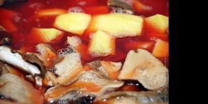 Шаг 4: постного борща с грибами