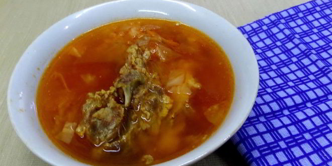 Рецепт сибирского борща