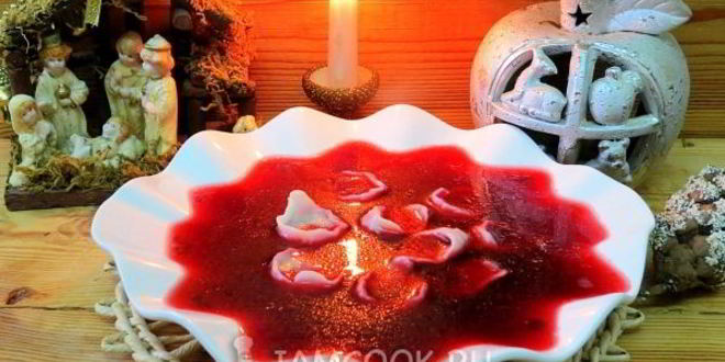 Рецепт старопольского борща с ушками