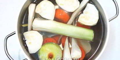 Шаг 5: старопольского борща с ушками