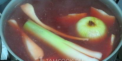 Шаг 6: старопольского борща с ушками