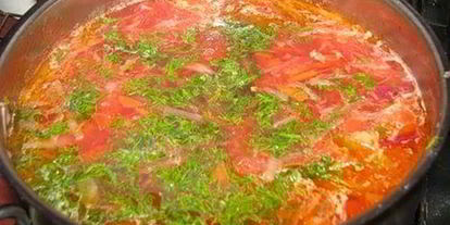 Шаг 8: украинского борща без свеклы