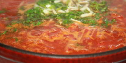 Шаг 7: вкуснейшего борща с мраморной говядиной