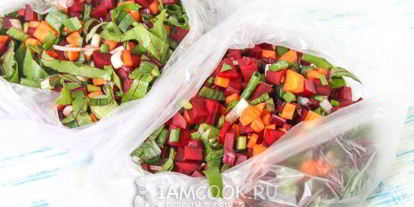 Шаг 9: заморозки для борща на зиму