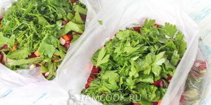 Шаг 10: заморозки для борща на зиму