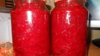 Рецепт Заправки для борща на зиму без уксуса