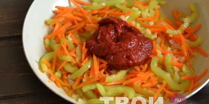 Шаг 4: заправки для борща