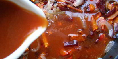 Шаг 6: зажарки для борща на зиму