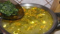 Рецепт Зеленого борща на сыворотке