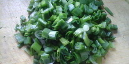 Шаг 4: зеленого борща по-деревенски