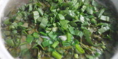 Шаг 7: зеленого борща по-деревенски