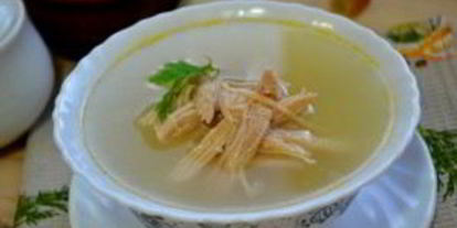 Шаг 3: бульона из индейки