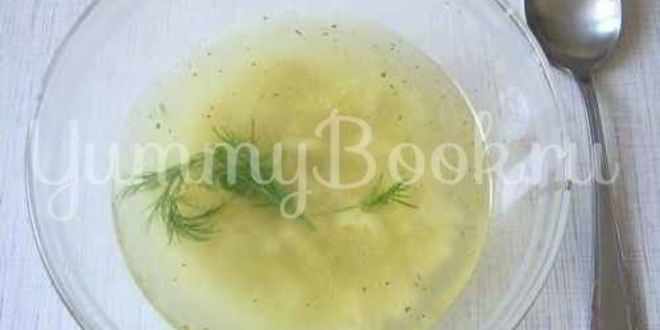 Рецепт бульона из куриных шеек