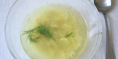 Шаг 16: бульона из куриных шеек