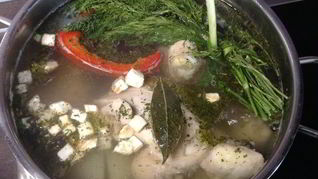 Рецепт Бульона Курльон