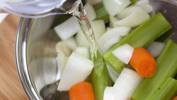 Рецепт Детского овощной бульон