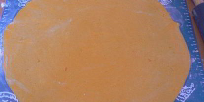 Шаг 4: домашней лапши из тыквы на курином бульоне