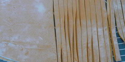 Шаг 5: домашней лапши из тыквы на курином бульоне