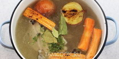 Шаг 4: говяжьего бульона