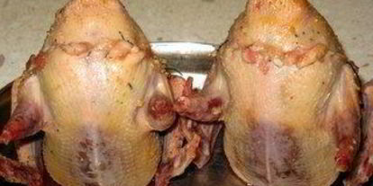 Шаг 10: каппеллетти в бульоне и фаршированные голуби