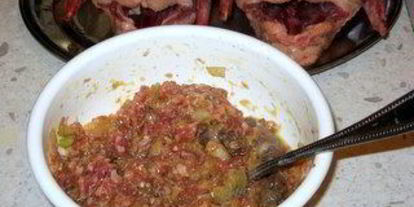 Шаг 8: каппеллетти в бульоне и фаршированные голуби