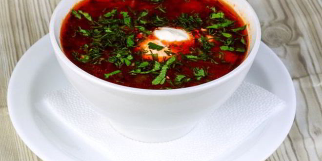 Рецепт холодного борща на курином бульоне