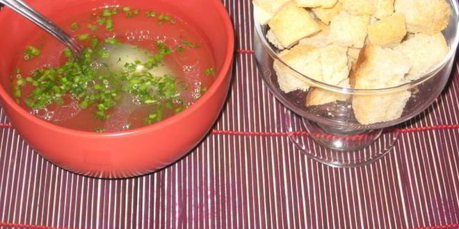 Рецепт крепкого бульона из мяса говядины