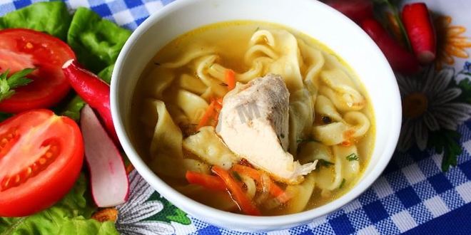 Рецепт куриного бульона с лапшой