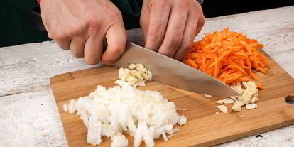 Шаг 3: куриного бульона с овощами