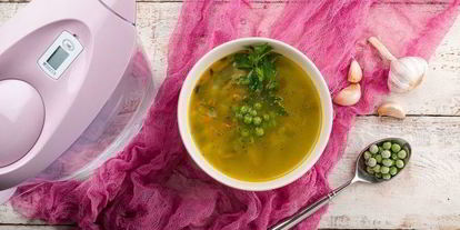 Шаг 8: куриного бульона с овощами