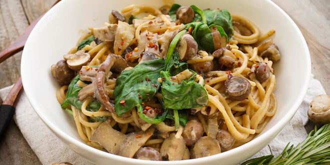 Рецепт лапши на грибном бульоне