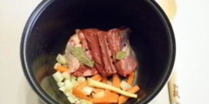 Шаг 4: мясного бульона в мультиварке