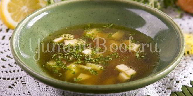 Рецепт овощного бульона