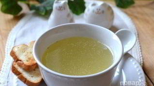 Рецепт Прозрачного куриного бульона